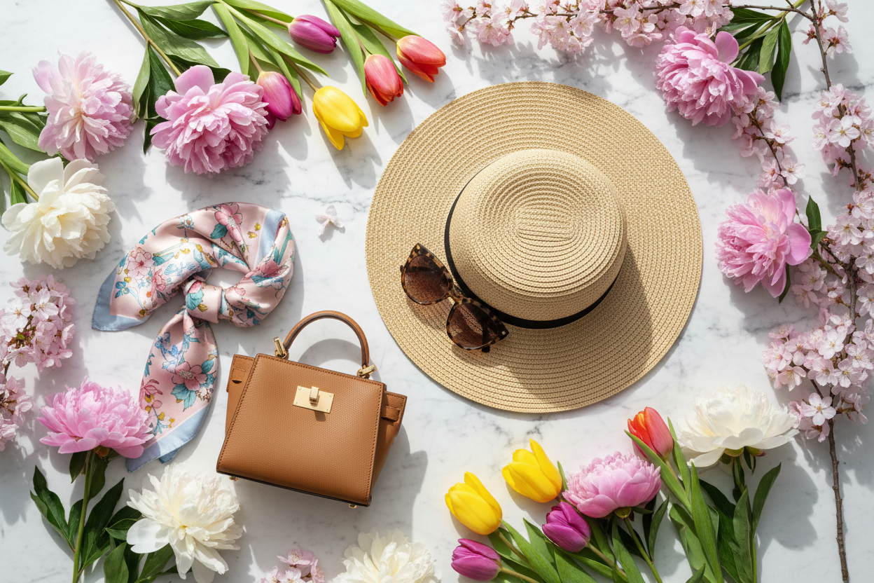 Colección de accesorios de moda exclusivos en la tienda Renluma