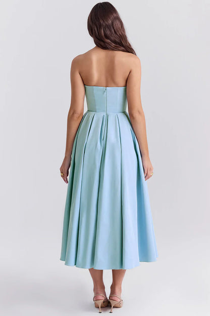 Vestido Celeste