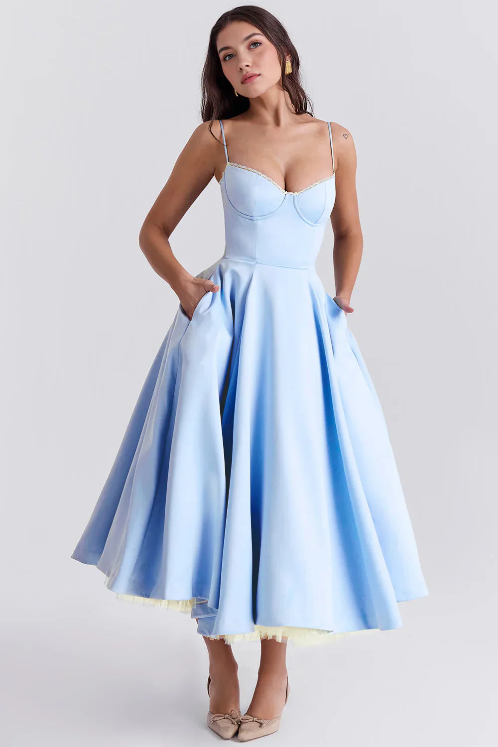 CHLOE - VESTIDO MIDI