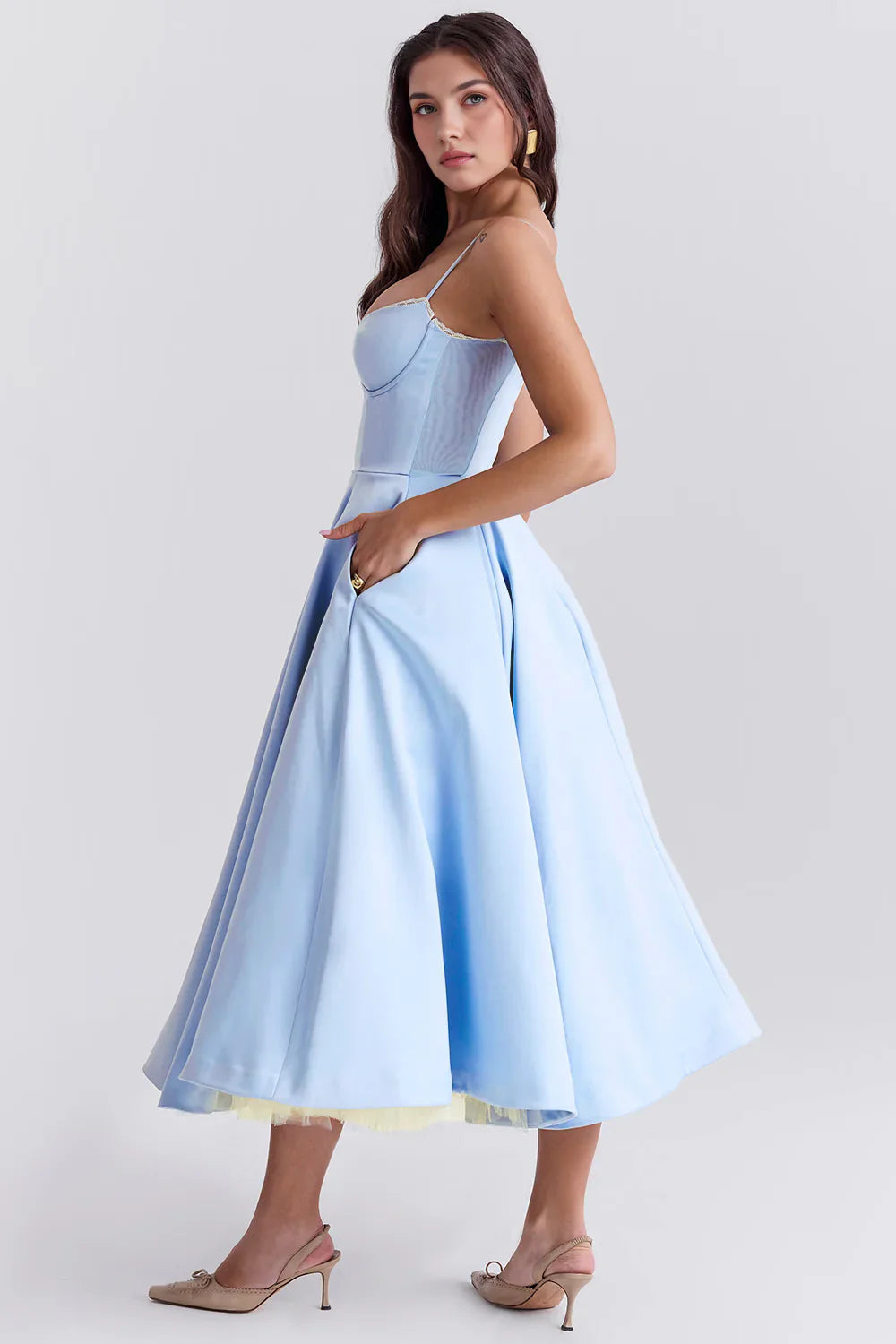 CHLOE - VESTIDO MIDI