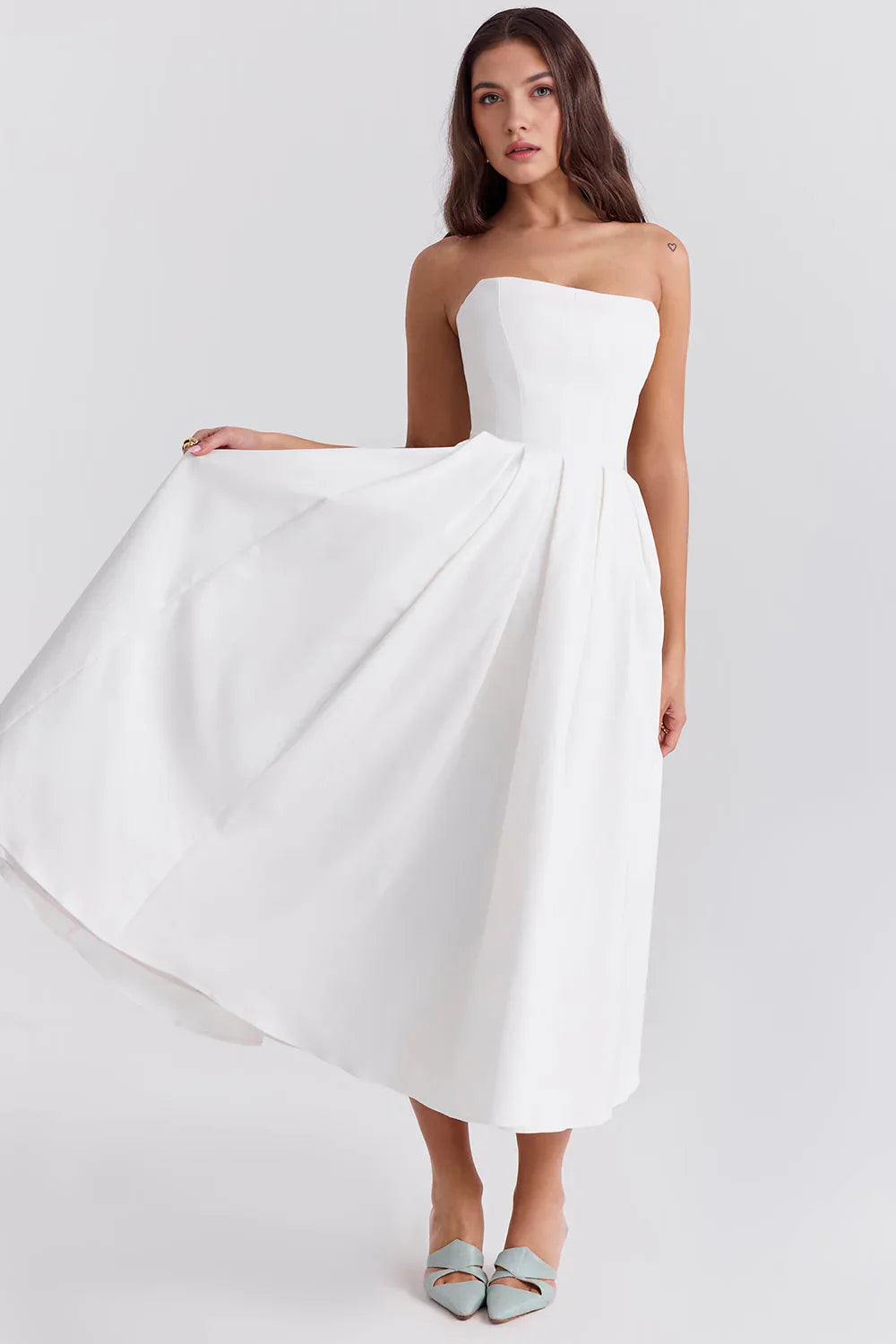 Vestido Celeste