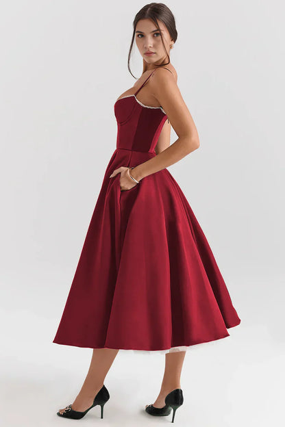 CHLOE - VESTIDO MIDI