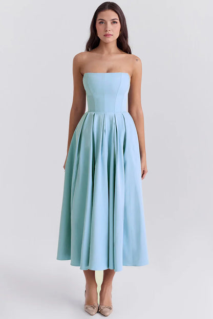 Vestido Celeste