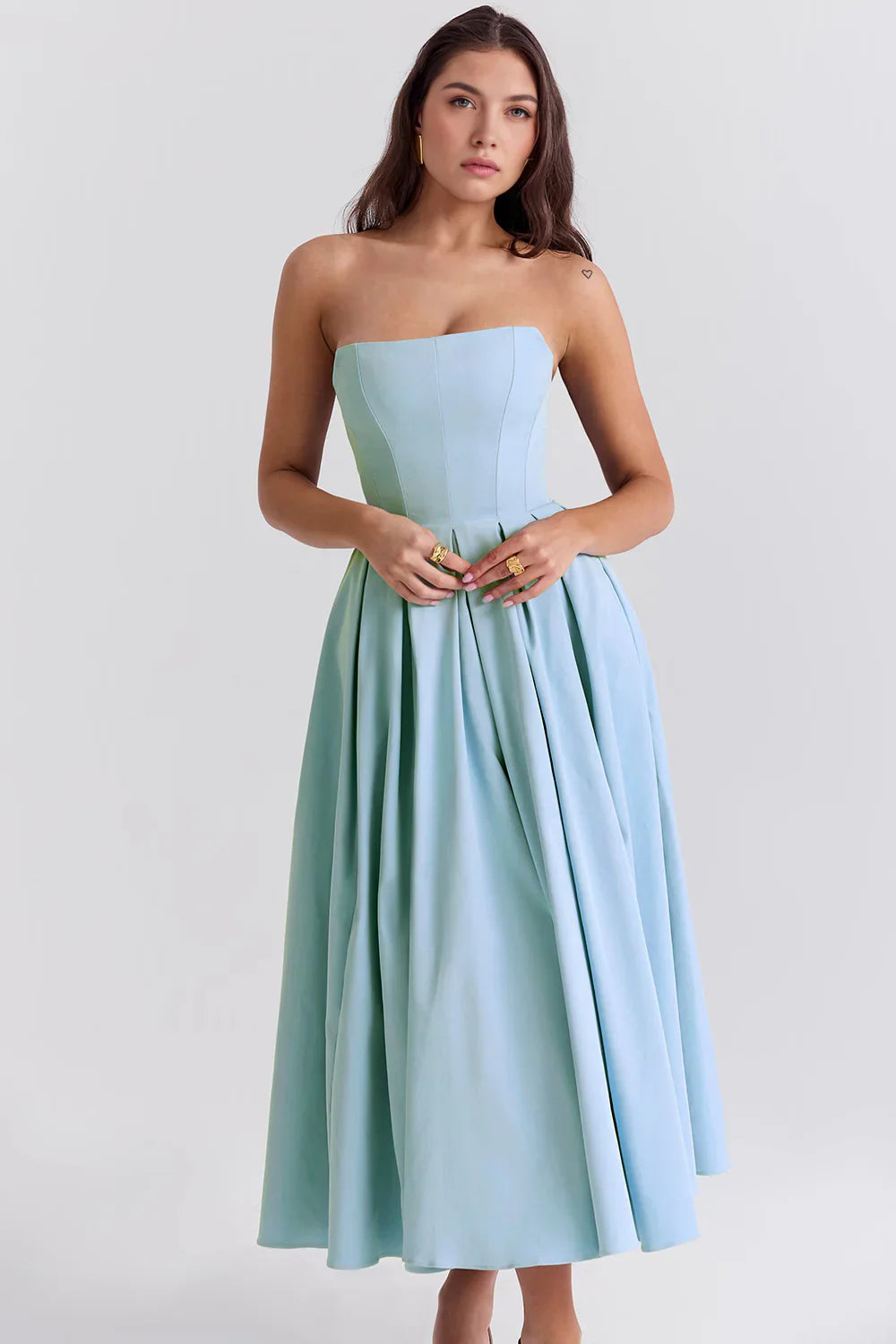 Vestido Celeste