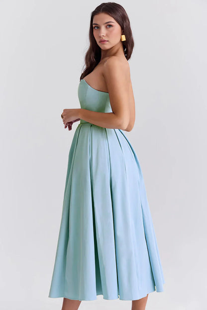 Vestido Celeste
