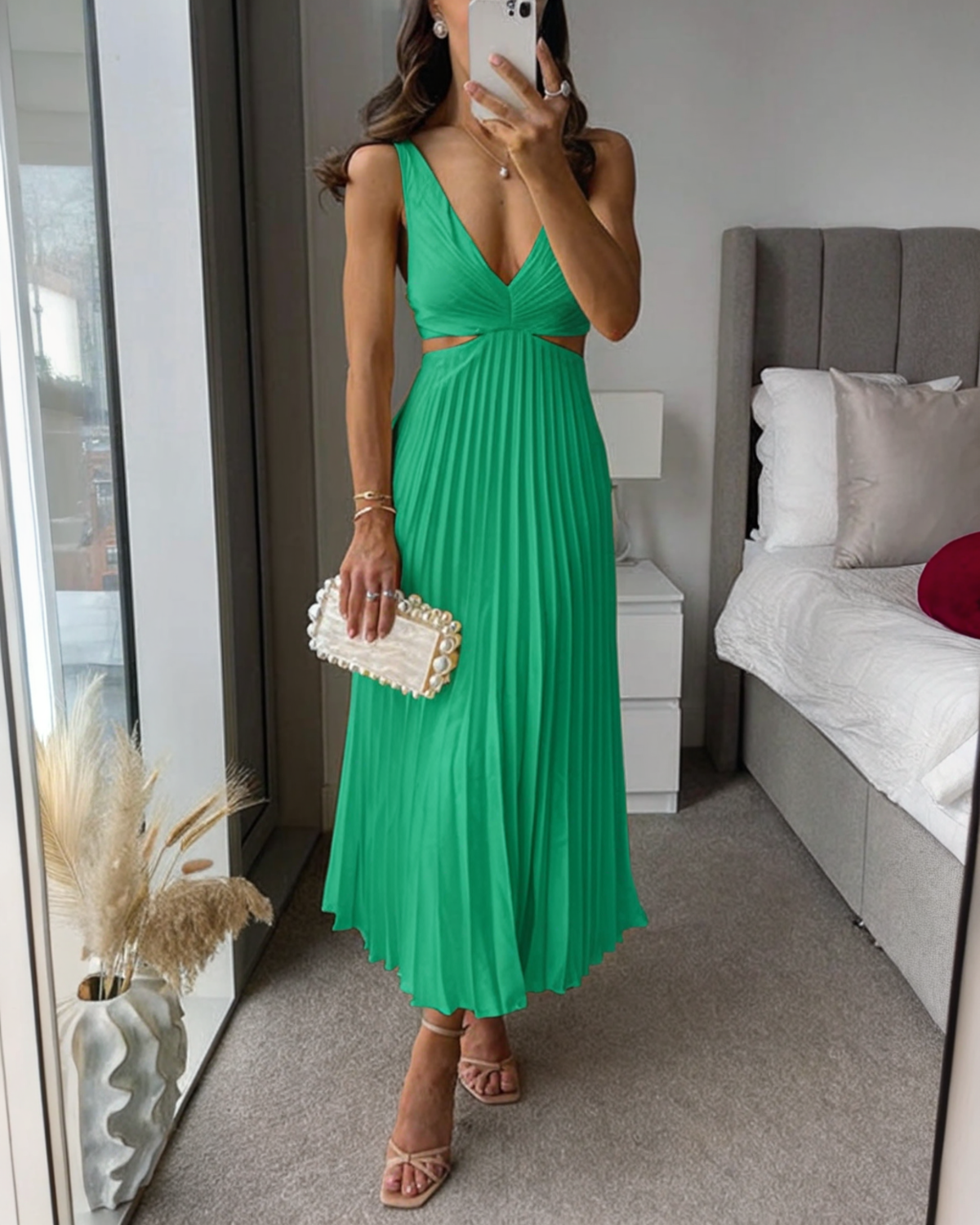 Lola | Robe plissée de cérémonie