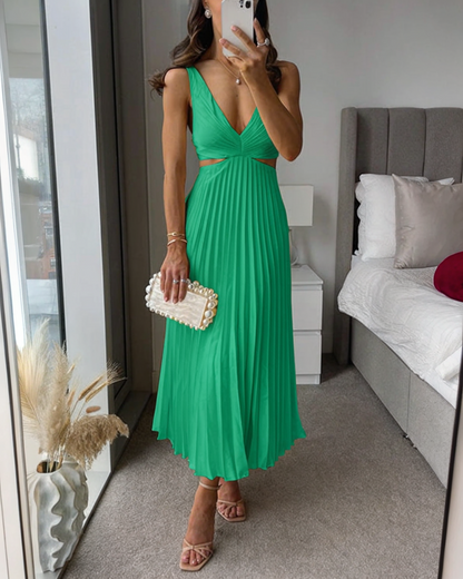 Lola | Robe plissée de cérémonie