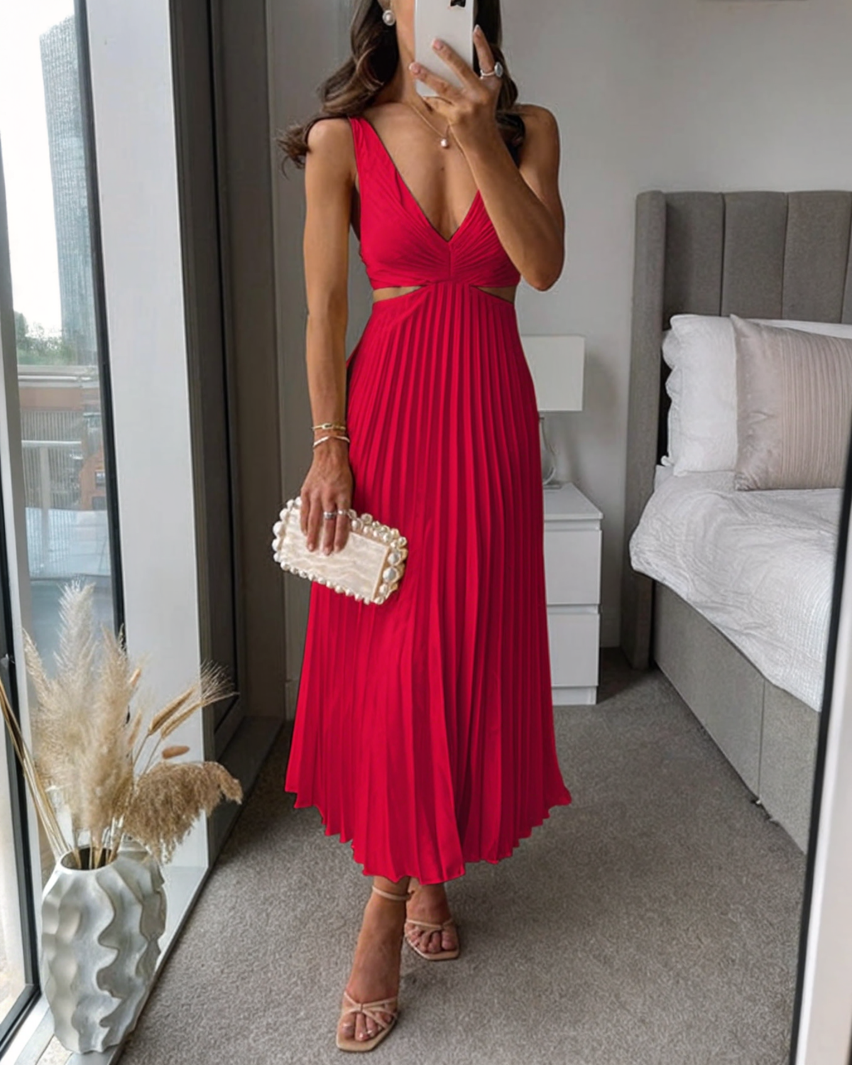 Lola | Robe plissée de cérémonie