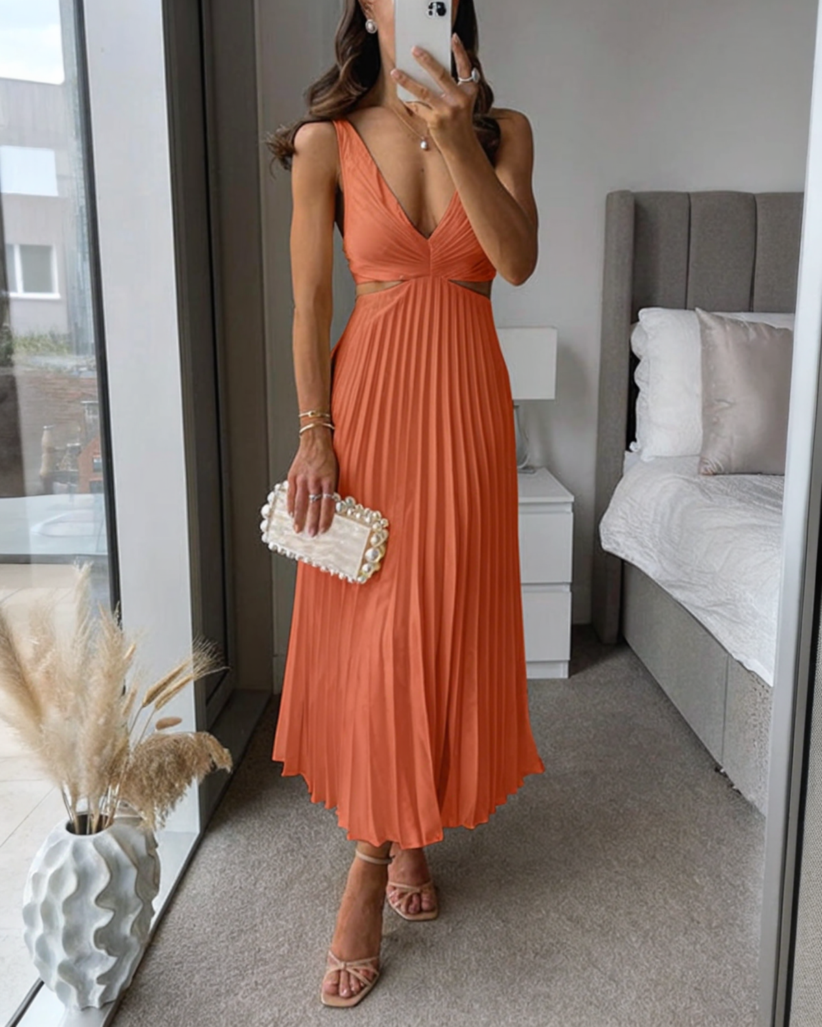 Lola | Robe plissée de cérémonie